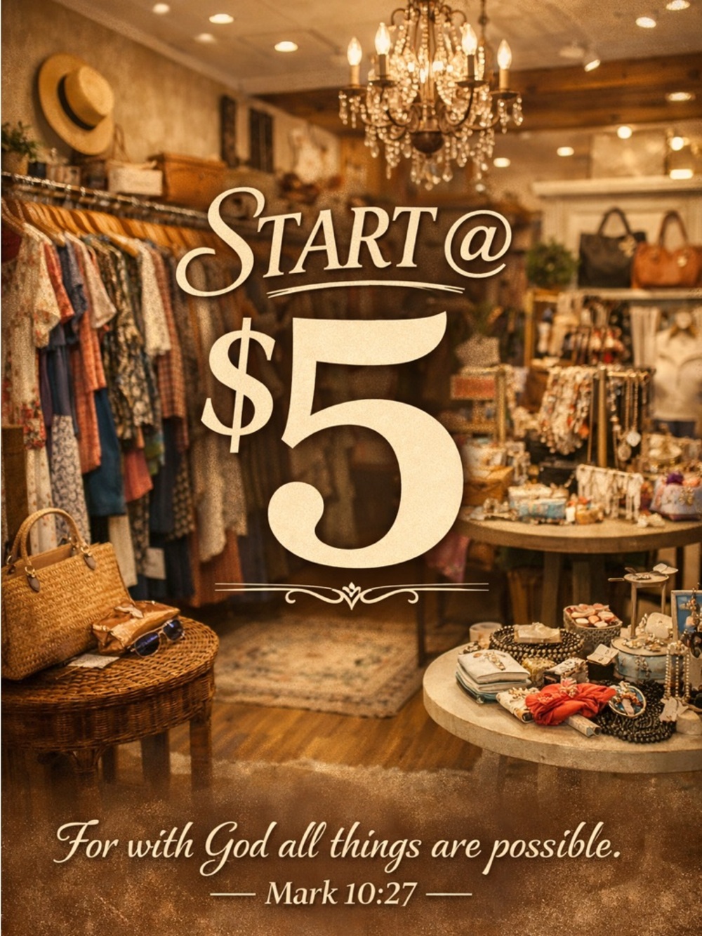 Start $5